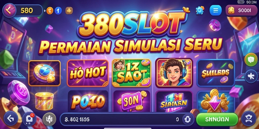 Screenshot utama 380SLOT dengan gameplay slot yang mengasyikkan.