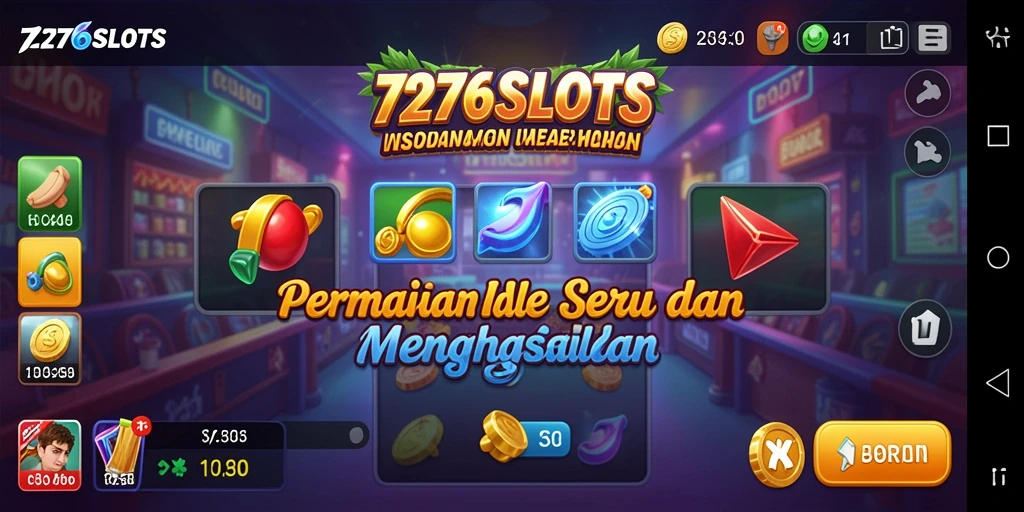 Tampilan gameplay 7276SLOTS yang seru dan mengasyikkan.