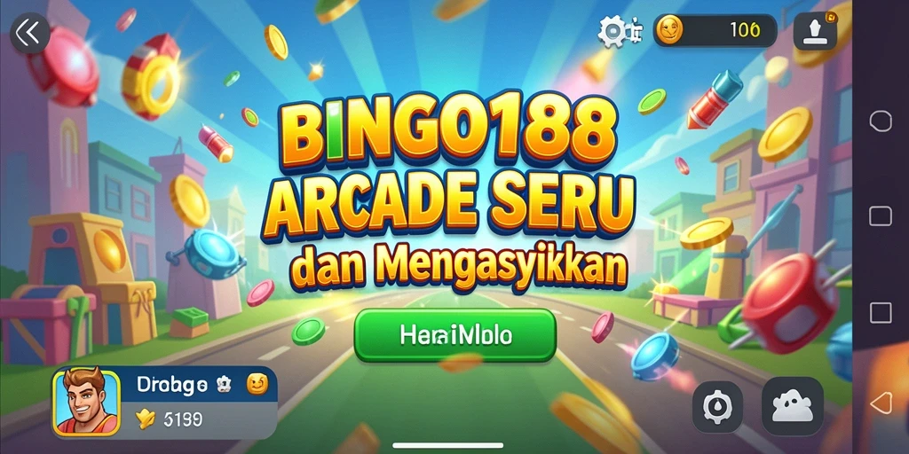 Tampilan gameplay seru dari BINGO188 dengan teman-teman.