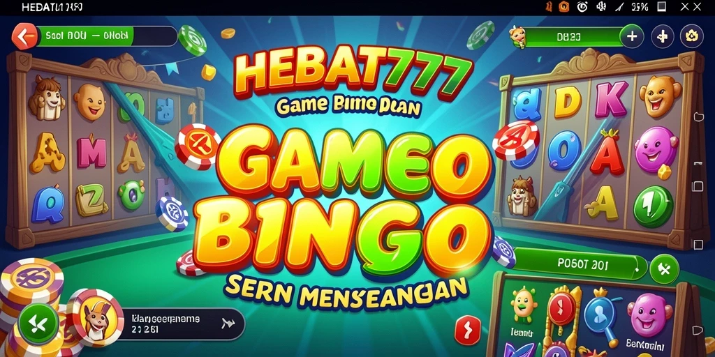 Gameplay HEBAT777 dengan suasana Bingo yang menggembirakan.