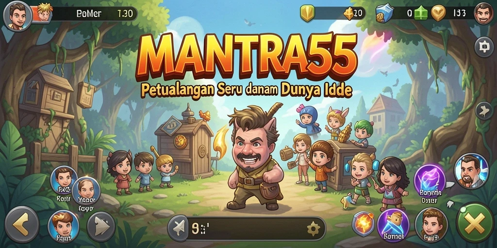 Tangkapan layar dari gameplay seru permainan Idle.
