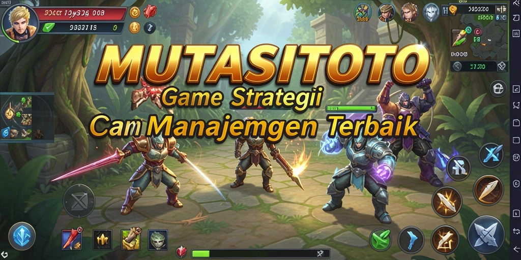 Screenshot gameplay <strong>MUTASITOTO</strong> menunjukkan strategi pertempuran yang mendebarkan.
