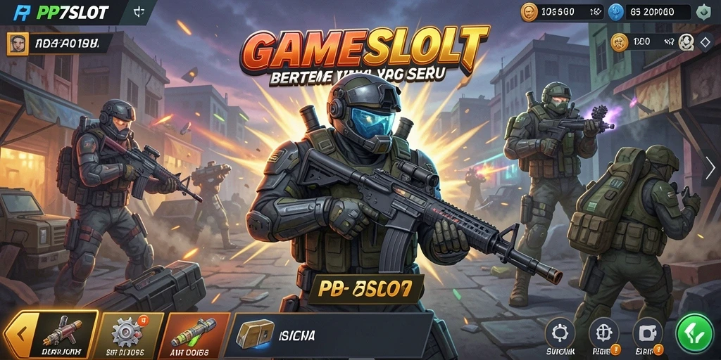 Gameplay menarik dalam PP7SLOT dengan elemen TPS.