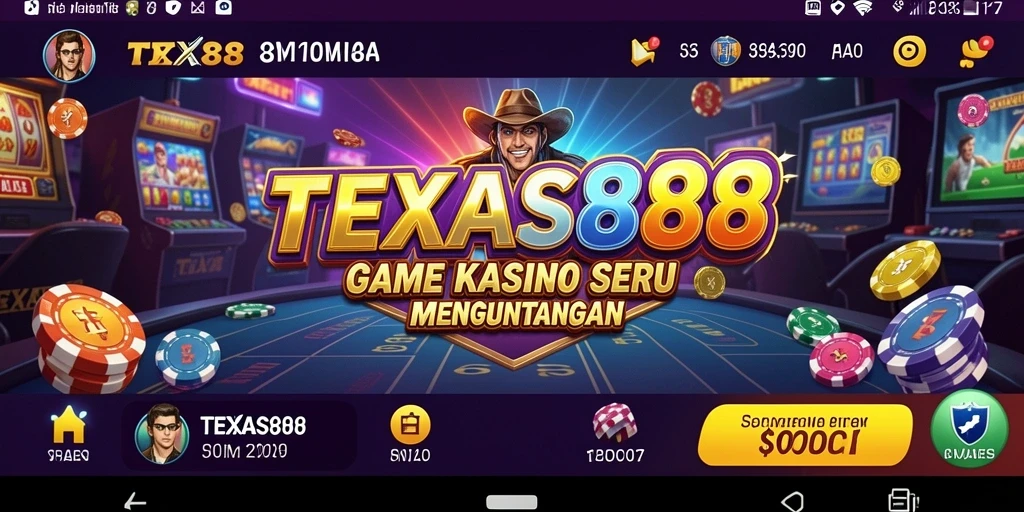 Tampilan gameplay Kasino yang menarik dan penuh aksi di TEXAS88.